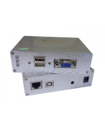 Комплект для передачи VGA, Клавиатура, Мышь, до 300 м OSNOVO TA-VKM/7+RA-VKM/7 в Комсомольске-на-Амуре Видеоусилители, Модуляторы, Делители Pintop.ru