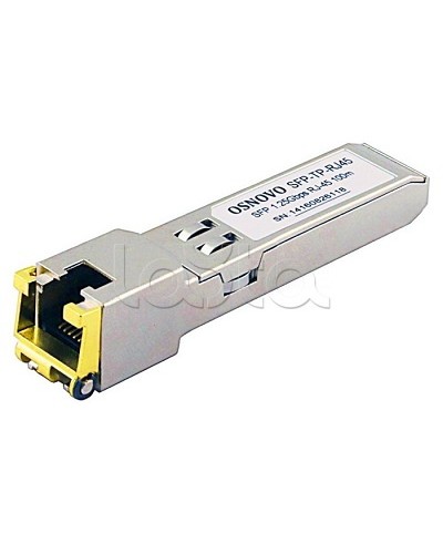 Медный SFP модуль OSNOVO SFP-TP-RJ45(1G) в Комсомольске-на-Амуре Модули SFP/XFP/GBIC Pintop.ru
