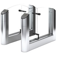 Гибрид центрального модуля турникета с картоприемником с высокими створками Oxgard Praktika T-04-GCMТК-2R-660/900 (EM-Marine)