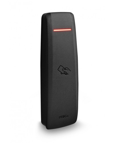 Считыватель бесконтактный в черном корпусе для карт формата EMM/HID PERCo-IR19D в Комсомольске-на-Амуре Ограждения Pintop.ru