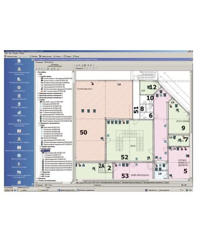 ПО Модуль Мониторинг PERCo-SM08 в Комсомольске-на-Амуре Сетевая СКУД Perco Pintop.ru