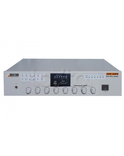 Микшер-усилитель ROXTON MZ-360 в Комсомольске-на-Амуре Система оповещения и трансляции Roxton Pintop.ru