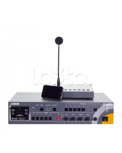 Система оповещения комбинированная 480Вт ROXTON SX-480N в Комсомольске-на-Амуре Система оповещения и трансляции Roxton Pintop.ru