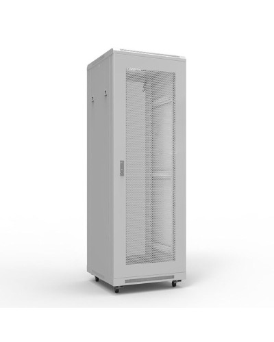 19 Напольный шкаф Standart 22U 600х800 мм, передняя и задняя дверь перфорация REXANT (04-2340) в Комсомольске-на-Амуре Дополнительное оборудование для ОПС Pintop.ru