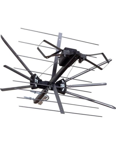 Антенна ТВ наружная АКТИВНАЯ для аналогового и цифрового ТВ REXANT (34-0401) в Комсомольске-на-Амуре Системы видеонаблюдения Pintop.ru