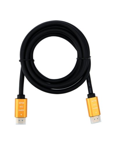 Кабель HDMI - HDMI 2.0, 2м, Gold REXANT 17-6104 в Комсомольске-на-Амуре Системы видеонаблюдения Pintop.ru