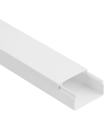 Кабель-канал 20х10 мм, белый (100 м/уп.) (ТОП-2) Rexant (28-2010-2) в Комсомольске-на-Амуре Кабель-канал Pintop.ru