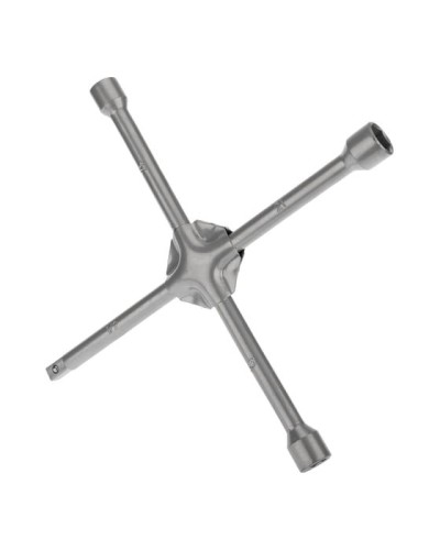Ключ-крест баллонный 17х19х21 мм, под квадрат 1/2, усиленный, толщина 16 мм REXANT (12-5881) в Комсомольске-на-Амуре Монтажные материалы Pintop.ru