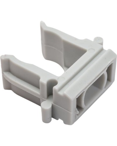 Крепёж-клипса для труб ø16 мм, серая (100 шт/уп)Rexant (28-0116-2) в Комсомольске-на-Амуре Держатели, клипсы, скобы Pintop.ru