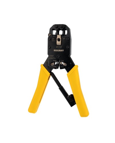 Кримпер для обжима 10P10C / 8P8C / 6P6C / 4P4C (HT-200R) (TL-200R) REXANT (12-3442) в Комсомольске-на-Амуре Монтажные материалы Pintop.ru