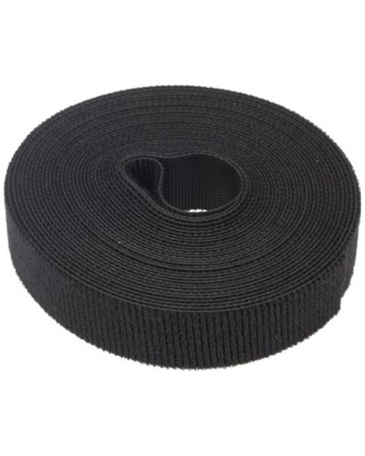 Лента-липучка многоразовая 5 м х 20мм, черная (1 шт/уп) REXANT 07-7526 в Комсомольске-на-Амуре Монтажные материалы Pintop.ru