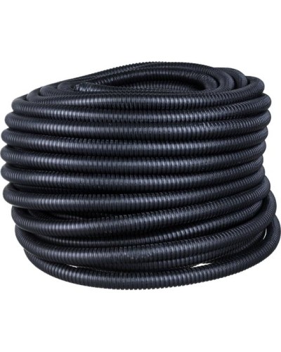 Металлорукав в ПВХ изоляции МРПИнг-20 (РЗ-Ц-ПВХнг), черный REXANT (28-2020-50) в Комсомольске-на-Амуре Металлорукав Pintop.ru