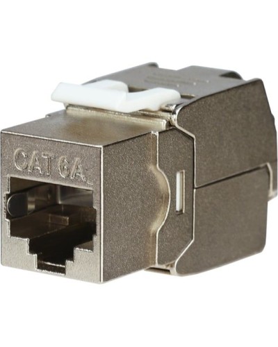 Модуль Keystone, Jack RJ-45(8P8C), FTP экранированный, CAT 6A, тип 180 град., самозажимной REXANT PRO 02-0361 в Комсомольске-на-Амуре Модули Keystone Pintop.ru