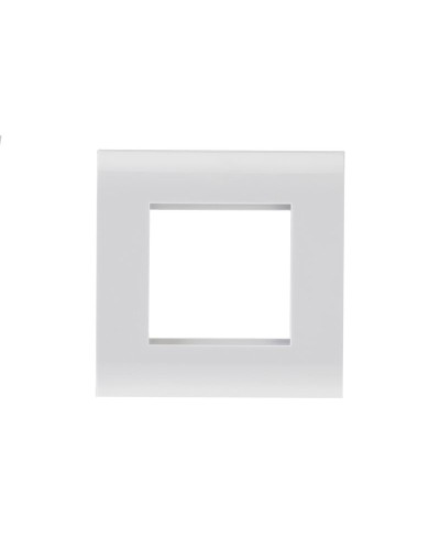 Панель лицевая 80х80 для модуля Mosaic, пластиковый суппорт 03-0131 в Комсомольске-на-Амуре Вентиляторные модули Pintop.ru