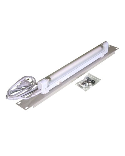 Панель освещения 19 1U, 220В, кабель 1,5м REXANT 04-2683 в Комсомольске-на-Амуре Вентиляторные модули Pintop.ru