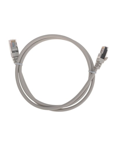 Патч-корд F/UTP, CAT 5e, RJ45-RJ45, 26AWG, LSZH, серый, 1м REXANT 02-0110-1 в Комсомольске-на-Амуре Патчкорды (медные) Pintop.ru