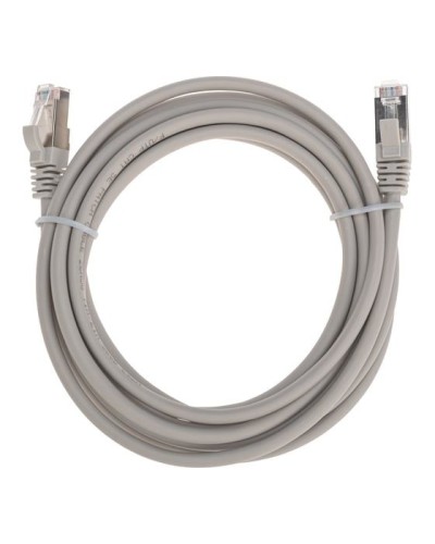 Патч-корд F/UTP, CAT 5e, RJ45-RJ45, 26AWG, LSZH, серый, 3м REXANT 02-0110-3 в Комсомольске-на-Амуре Патчкорды (медные) Pintop.ru