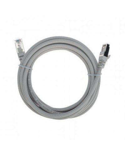 Патч-корд F/UTP, CAT 6, RJ45-RJ45, 26AWG, LSZH, серый, 3м REXANT 02-0210-3 в Комсомольске-на-Амуре Патчкорды (медные) Pintop.ru
