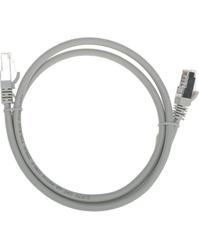 Патч-корд S/FTP, CAT 6A (10G), RJ45-RJ45, 28AWG, LSZH, серый, 1м REXANT 02-0390-1 в Комсомольске-на-Амуре Патчкорды (медные) Pintop.ru