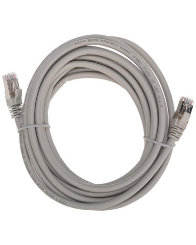 Патч-корд S/FTP, CAT 6A (10G), RJ45-RJ45, 28AWG, LSZH, серый, 5м REXANT 02-0390-5 в Комсомольске-на-Амуре Патчкорды (медные) Pintop.ru