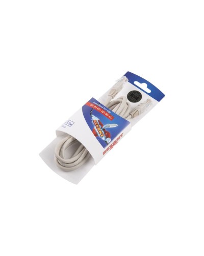 Патч-корд U/UTP RJ45-RJ45, CAT 5e, PVC, серый, 1,5м REXANT 06-3202 в Комсомольске-на-Амуре Патчкорды (медные) Pintop.ru
