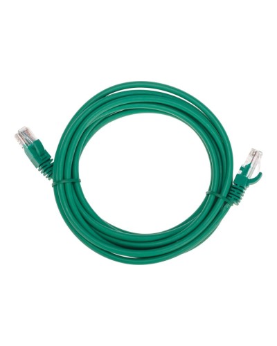 Патч-корд U/UTP, CAT 5e, RJ45-RJ45, 26AWG, LSZH, зеленый, 3м REXANT 02-0106-3 в Комсомольске-на-Амуре Патчкорды (медные) Pintop.ru