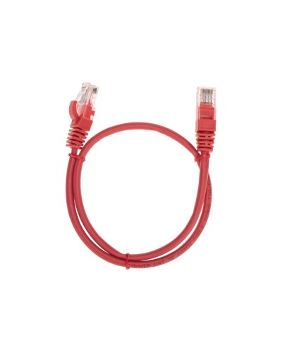 Патч-корд U/UTP, CAT 5e, RJ45-RJ45, 26AWG, LSZH, красный, 0,5м REXANT 02-0103-05 в Комсомольске-на-Амуре Патчкорды (медные) Pintop.ru