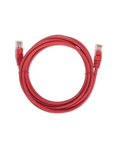 Патч-корд U/UTP, CAT 5e, RJ45-RJ45, 26AWG, LSZH, красный, 3м REXANT 02-0103-3 в Комсомольске-на-Амуре Патчкорды (медные) Pintop.ru