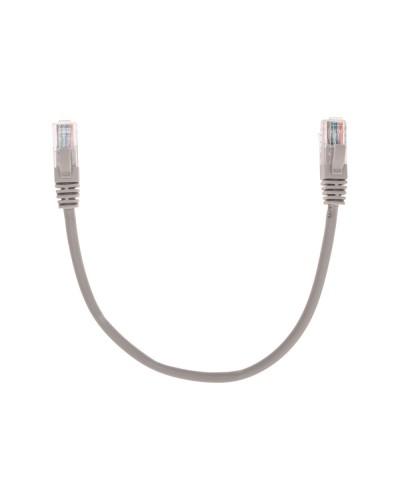 Патч-корд U/UTP, CAT 5e, RJ45-RJ45, 26AWG, LSZH, серый, 0,3м REXANT 02-0100-03 в Комсомольске-на-Амуре Патчкорды (медные) Pintop.ru