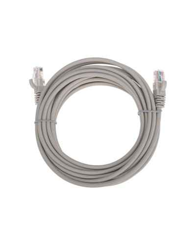 Патч-корд U/UTP, CAT 5e, RJ45-RJ45, 26AWG, LSZH, серый, 5м REXANT 02-0100-5 в Комсомольске-на-Амуре Патчкорды (медные) Pintop.ru