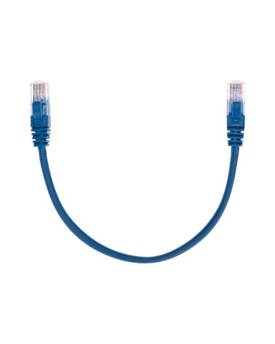 Патч-корд U/UTP, CAT 5e, RJ45-RJ45, 26AWG, LSZH, синий, 0,3м REXANT 02-0104-03 в Комсомольске-на-Амуре Патчкорды (медные) Pintop.ru