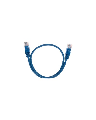 Патч-корд U/UTP, CAT 5e, RJ45-RJ45, 26AWG, LSZH, синий, 0,5м REXANT 02-0104-05 в Комсомольске-на-Амуре Патчкорды (медные) Pintop.ru