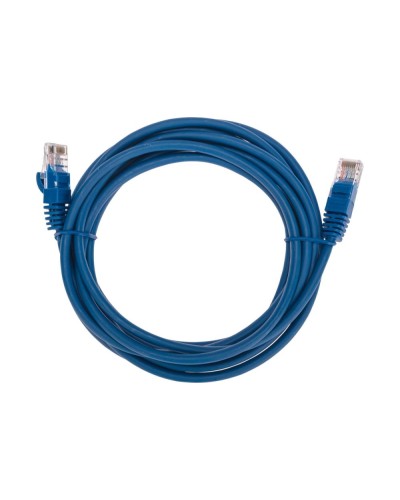 Патч-корд U/UTP, CAT 5e, RJ45-RJ45, 26AWG, LSZH, синий, 3м REXANT 02-0104-3 в Комсомольске-на-Амуре Патчкорды (медные) Pintop.ru