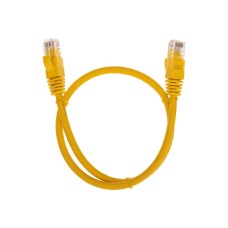 Патч-корд U/UTP, CAT 6, RJ45-RJ45, 26AWG, LSZH, желтый, 0,5м REXANT 02-0295-05