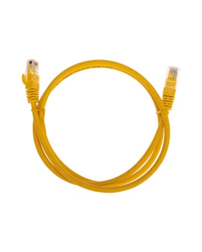 Патч-корд U/UTP, CAT 6, RJ45-RJ45, 26AWG, LSZH, желтый, 1м REXANT 02-0295-1 в Комсомольске-на-Амуре Патчкорды (медные) Pintop.ru