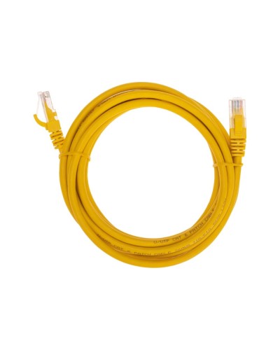 Патч-корд U/UTP, CAT 6, RJ45-RJ45, 26AWG, LSZH, желтый, 3м REXANT 02-0295-3 в Комсомольске-на-Амуре Патчкорды (медные) Pintop.ru