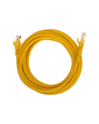 Патч-корд U/UTP, CAT 6, RJ45-RJ45, 26AWG, LSZH, желтый, 5м REXANT 02-0295-5 в Комсомольске-на-Амуре Патчкорды (медные) Pintop.ru
