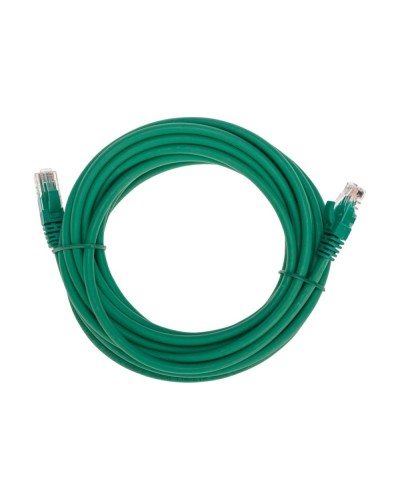 Патч-корд U/UTP, CAT 6, RJ45-RJ45, 26AWG, LSZH, зеленый, 5м REXANT 02-0296-5 в Комсомольске-на-Амуре Патчкорды (медные) Pintop.ru