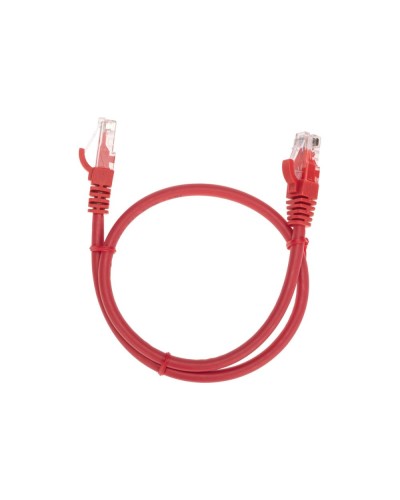 Патч-корд U/UTP, CAT 6, RJ45-RJ45, 26AWG, LSZH, красный, 0,5м REXANT 02-0293-05 в Комсомольске-на-Амуре Патчкорды (медные) Pintop.ru