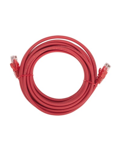 Патч-корд U/UTP, CAT 6, RJ45-RJ45, 26AWG, LSZH, красный, 5м REXANT 02-0293-5 в Комсомольске-на-Амуре Патчкорды (медные) Pintop.ru