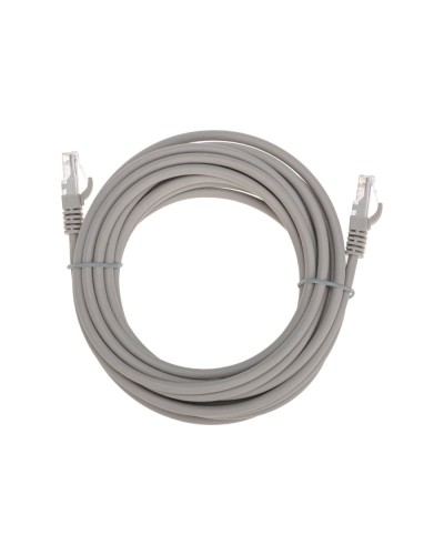 Патч-корд U/UTP, CAT 6, RJ45-RJ45, 26AWG, LSZH, серый, 5м REXANT 02-0290-5 в Комсомольске-на-Амуре Патчкорды (медные) Pintop.ru