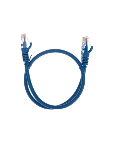 Патч-корд U/UTP, CAT 6, RJ45-RJ45, 26AWG, LSZH, синий, 0,5м REXANT 02-0294-05 в Комсомольске-на-Амуре Патчкорды (медные) Pintop.ru