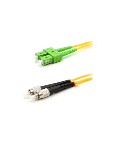 Патч-корд оптический переходной (SM), 9/125 (OS2), SC/APC-FC/UPC, (Duplex), PVC, 5м REXANT 50-2857-1 в Комсомольске-на-Амуре Патч-корды оптические Pintop.ru