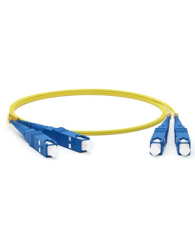 Патч-корд оптический соединительный (SM), 9/125 (OS2), SC/UPC-SC/UPC, (Duplex), LSZH, 1м 50-2011 в Комсомольске-на-Амуре Патч-корды оптические Pintop.ru