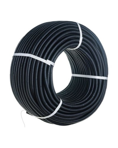 Труба гофрированная ПНД 16 с зондом (100 м) Rexant (28-0016-3) в Комсомольске-на-Амуре Труба гофрированная Pintop.ru