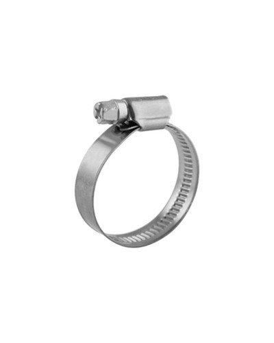 Хомут червячный 32-50/12-0,8мм, нержавеющая сталь W2, (25 шт/уп) REXANT 07-0732-12 в Комсомольске-на-Амуре Стяжки-хомуты Pintop.ru