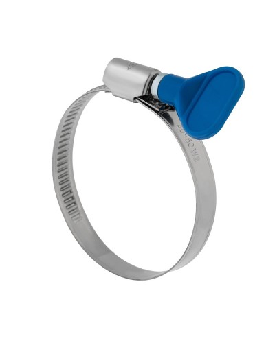 Хомут червячный 32-50/9-0,7мм, с ключом, нержавеющая сталь W2, (50 шт/уп) REXANT 07-0732-1 в Комсомольске-на-Амуре Стяжки-хомуты Pintop.ru