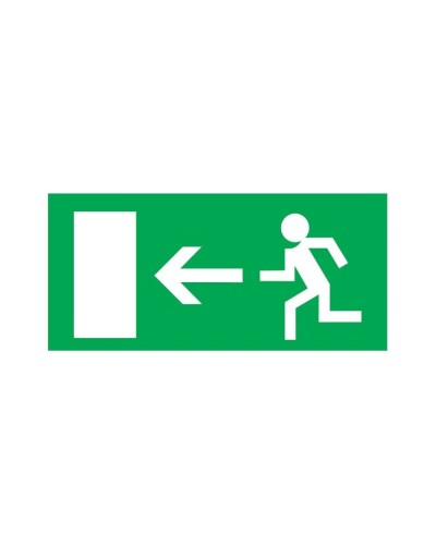 Эвакуационный знак Направление к эвакуационному выходу налево100*300 мм (5шт/упак) REXANT (56-0026) в Комсомольске-на-Амуре Дополнительное оборудование для ОПС Pintop.ru