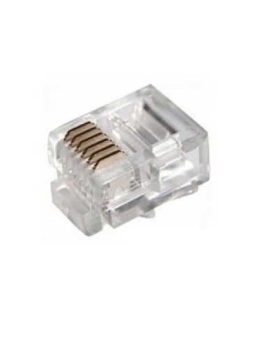 Джек телефонный 6P6C (100шт/уп) REXANT 05-1013 в Комсомольске-на-Амуре Коннекторы Pintop.ru