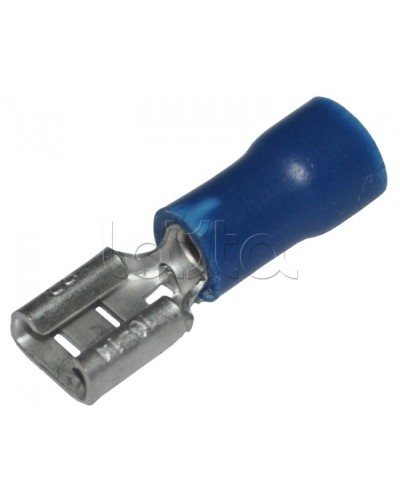 Клемма плоская изолированная 1.5-2.5 мм² (КПИ гнездо - 7.4мм) (100шт/уп) REXANT 08-0433 в Комсомольске-на-Амуре Клеммные колодки Pintop.ru